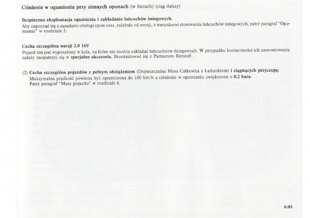 Renault Clio II PHII instrukcja obslugi / page 7