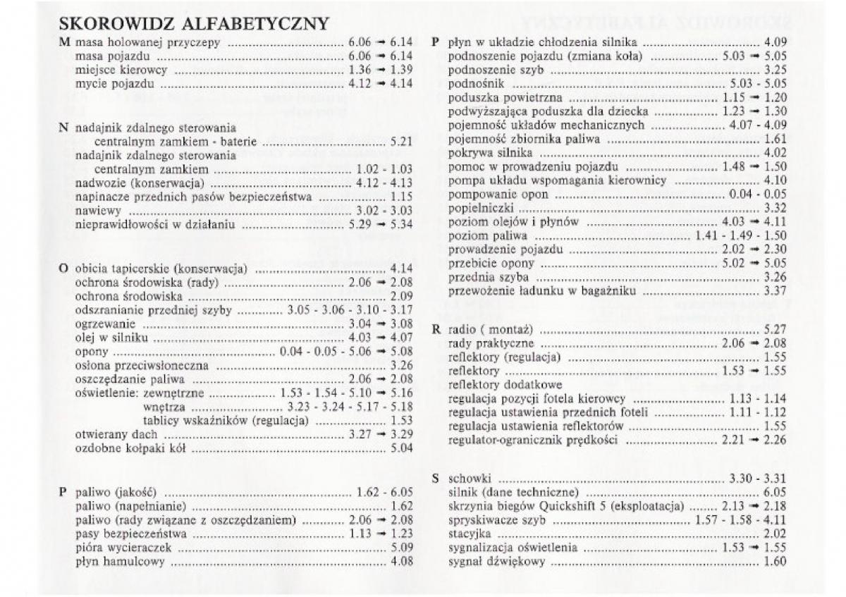 Renault Clio II PHII instrukcja obslugi / page 205