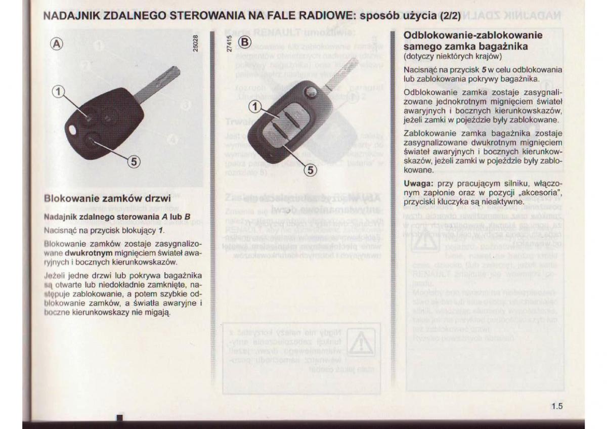 Renault Clio III PHI instrukcja obslugi / page 6