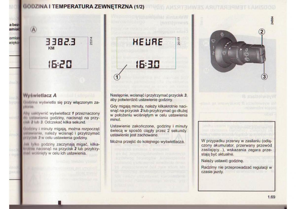 Renault Clio III PHI instrukcja obslugi / page 70