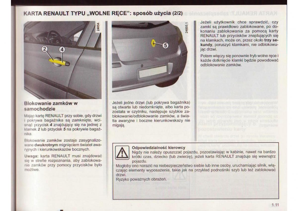 Renault Clio III PHI instrukcja obslugi / page 12
