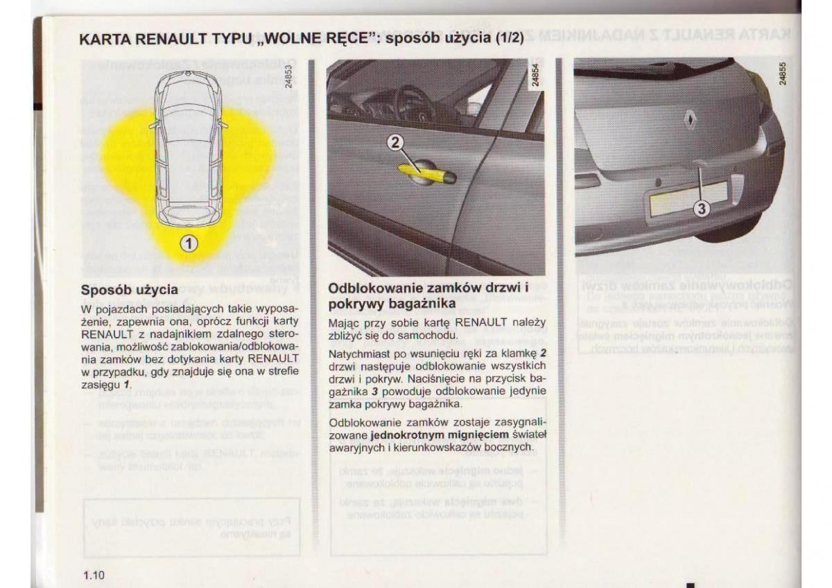 Renault Clio III PHI instrukcja obslugi / page 11