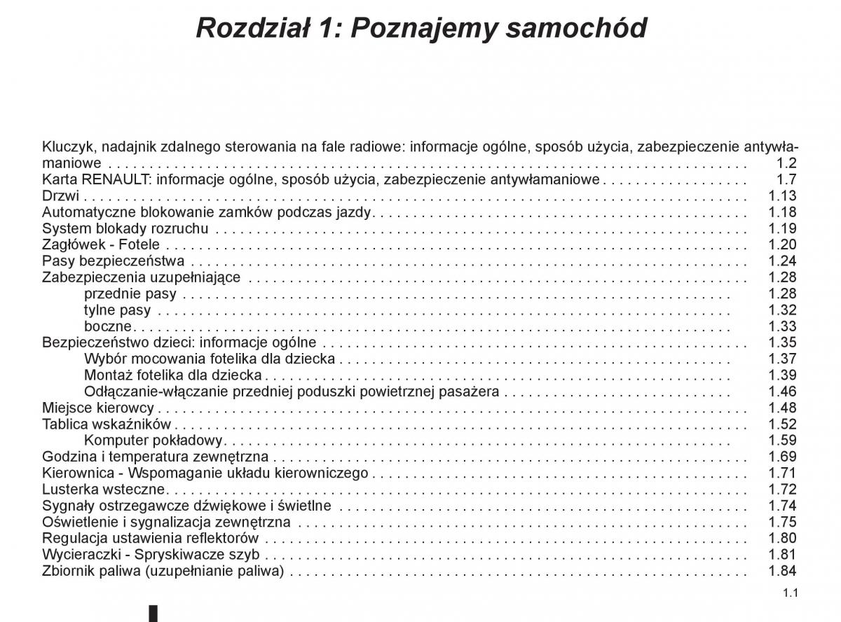 Renault Clio III PHII instrukcja obslugi / page 7