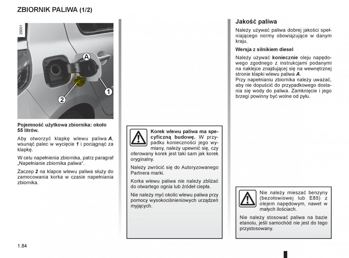 Renault Clio III PHII instrukcja obslugi / page 90