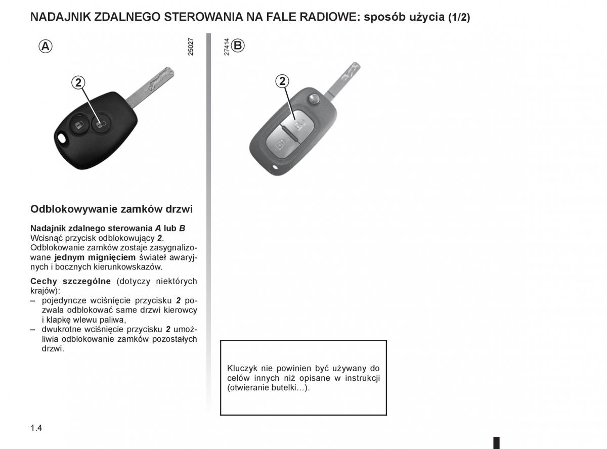Renault Clio III PHII instrukcja obslugi / page 10