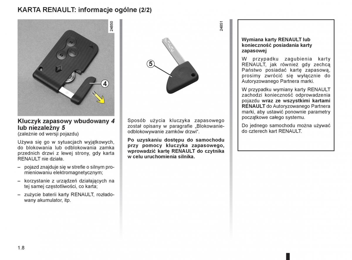 Renault Clio III PHII instrukcja obslugi / page 14