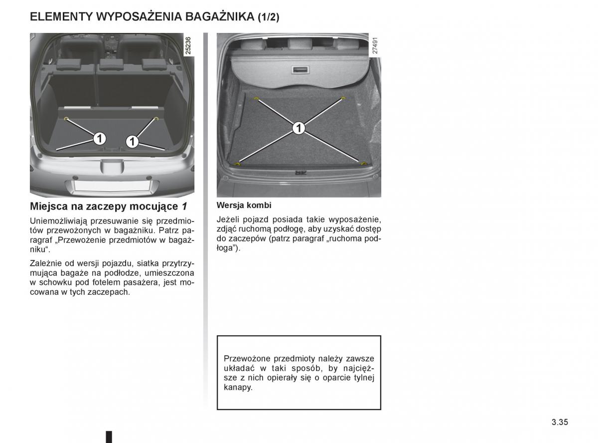  Renault Clio Renault Clio III PHII instrukcja / page 167