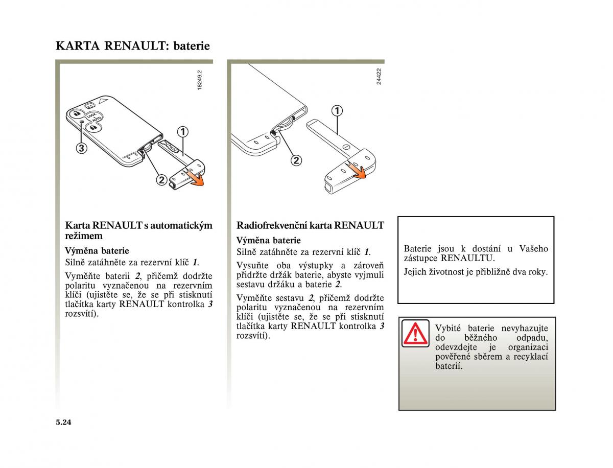 Renault Vel Satis instrukcja obslugi / page 216