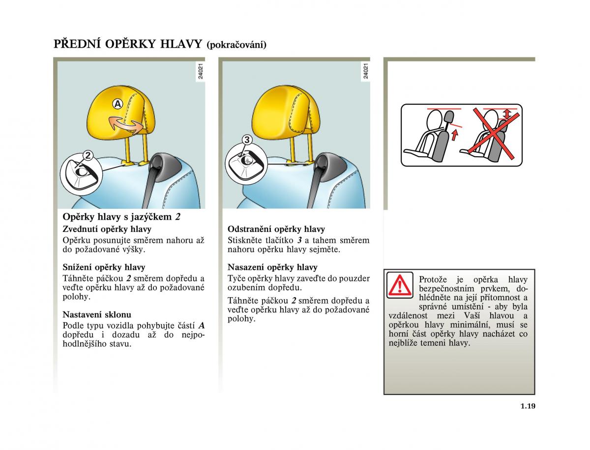 Renault Vel Satis instrukcja obslugi / page 29