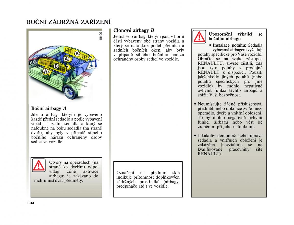 Renault Vel Satis instrukcja obslugi / page 44