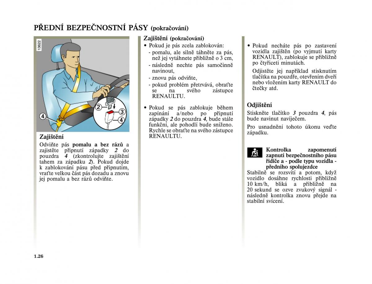 Renault Vel Satis instrukcja obslugi / page 36