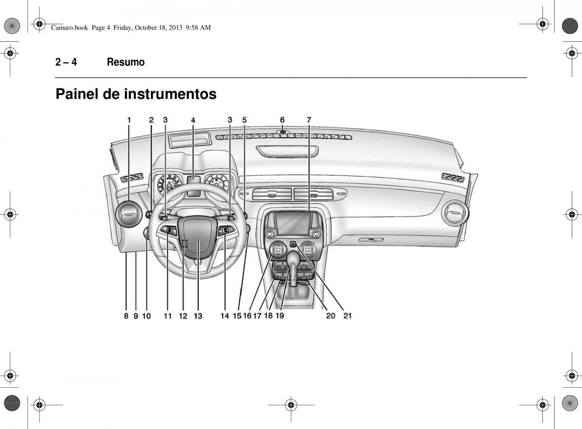 Chevrolet Camaro V 5 manual del propietario / page 12