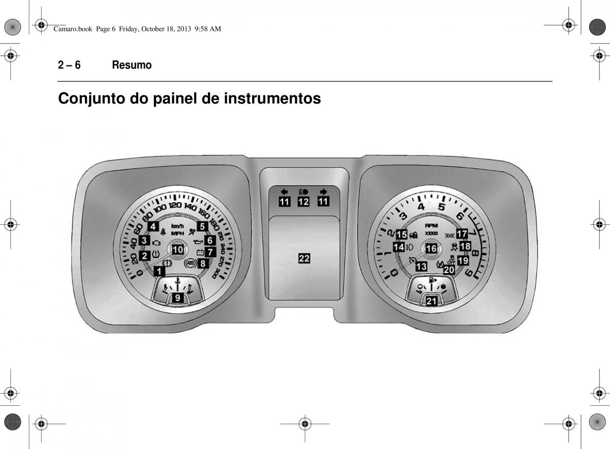 Chevrolet Camaro V 5 manual del propietario / page 14