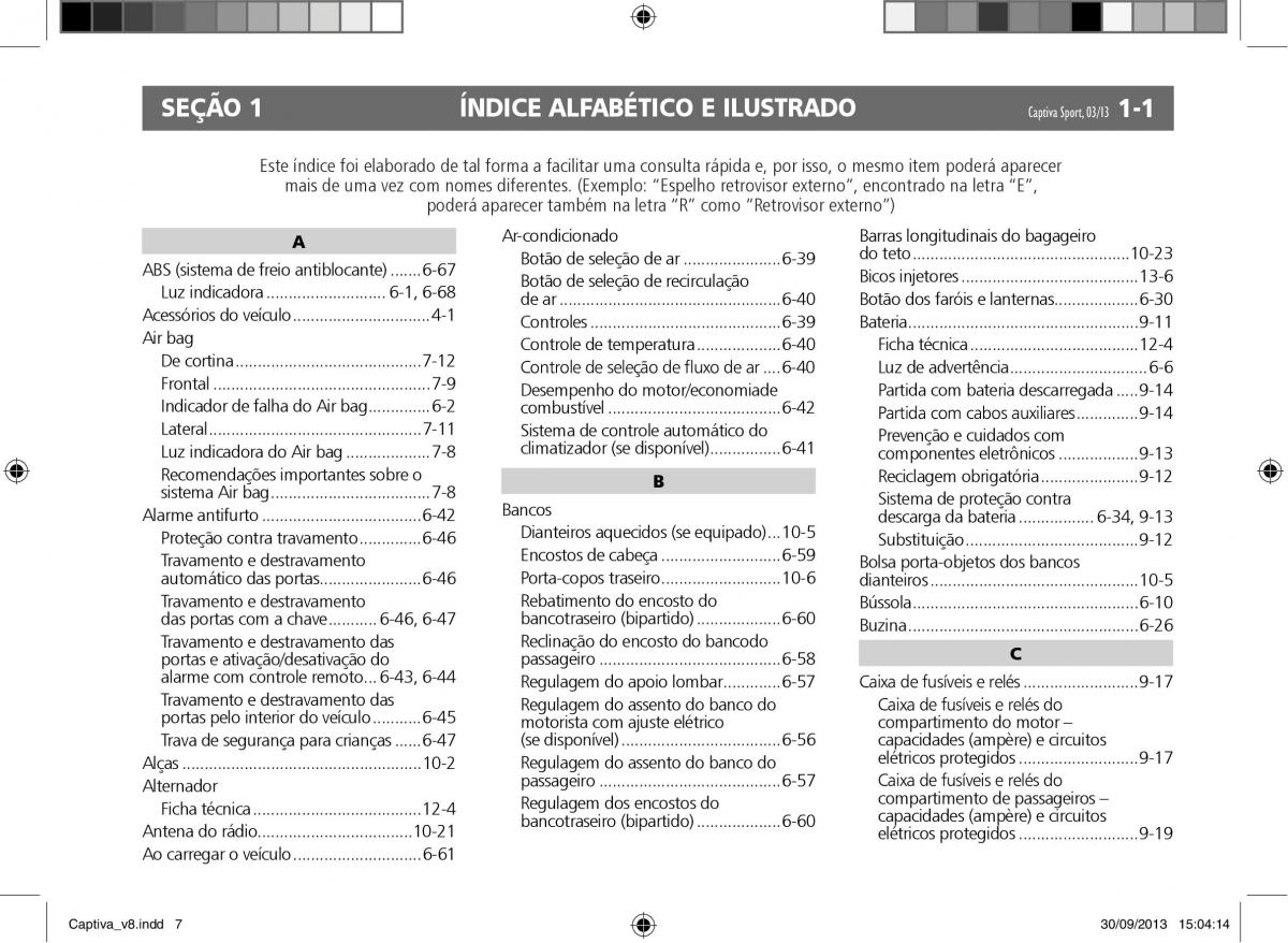 Chevrolet Captiva manual del propietario / page 8