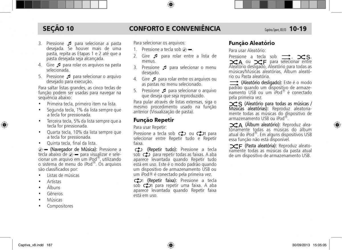Chevrolet Captiva manual del propietario / page 188