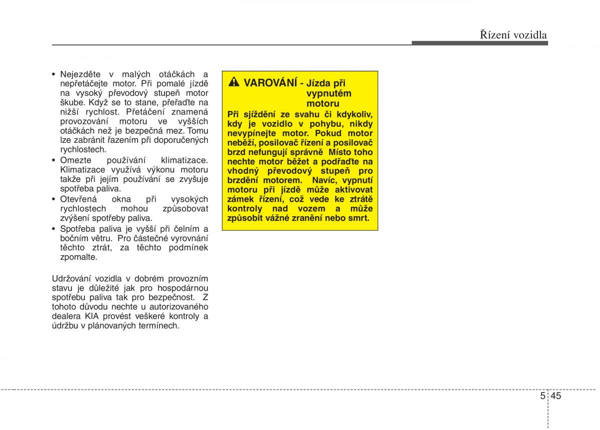 KIA Picanto II 2 navod k obsludze / page 274