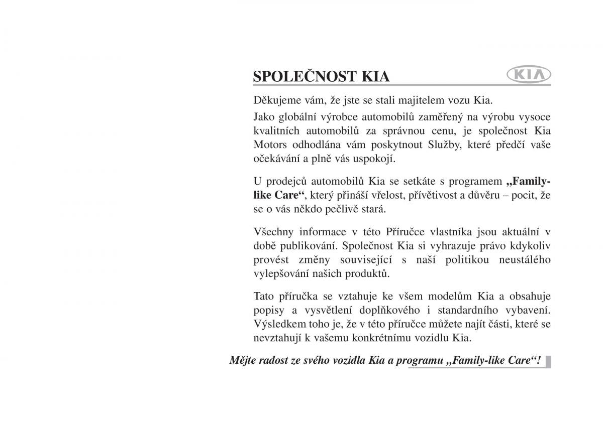 KIA Picanto II 2 navod k obsludze / page 1