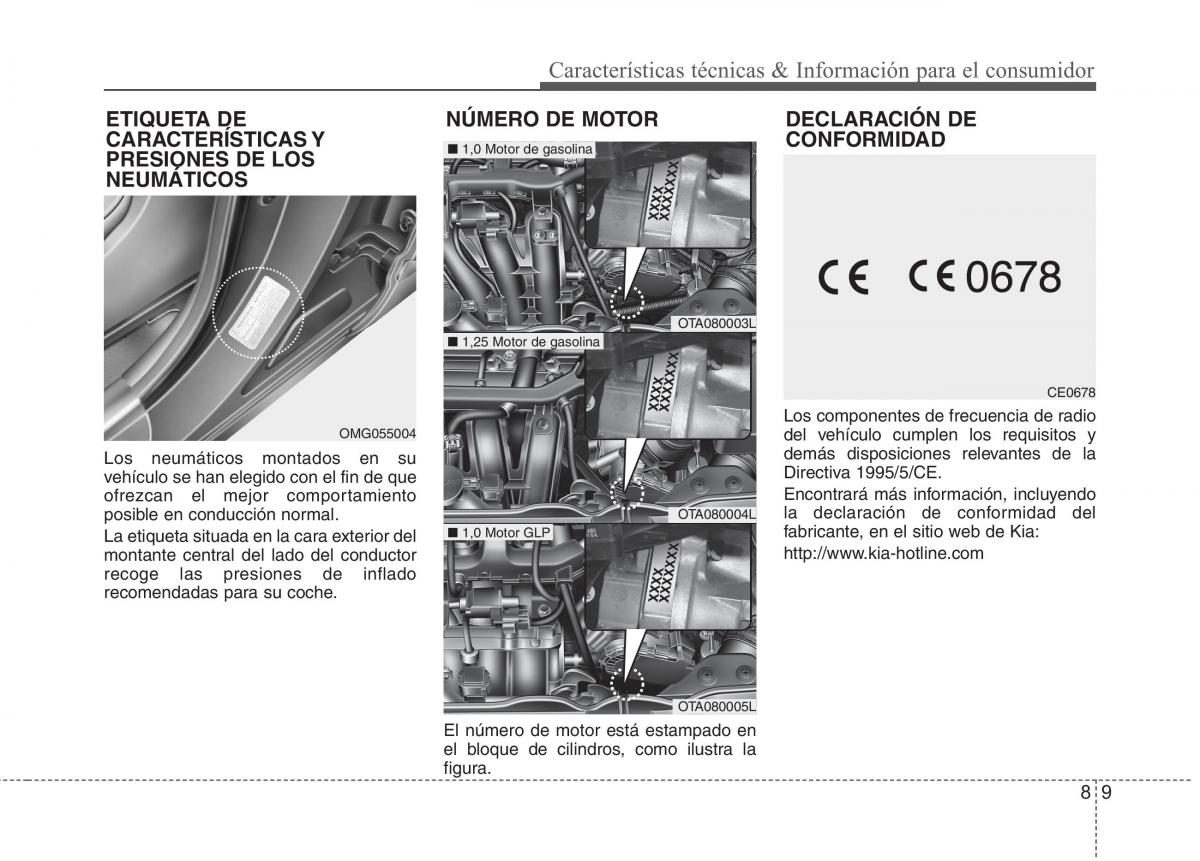 KIA Picanto II 2 manual del propietario / page 454