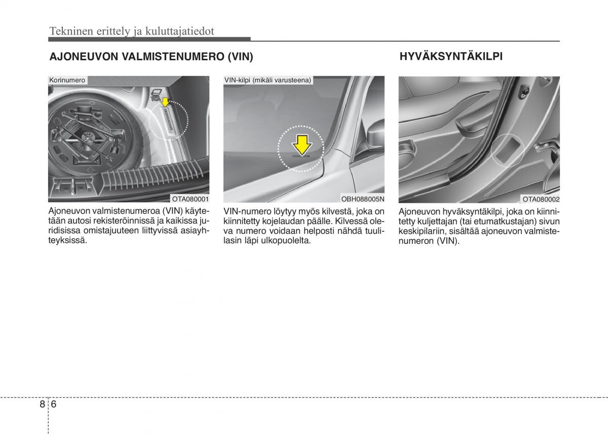 KIA Picanto II 2 omistajan kasikirja / page 450