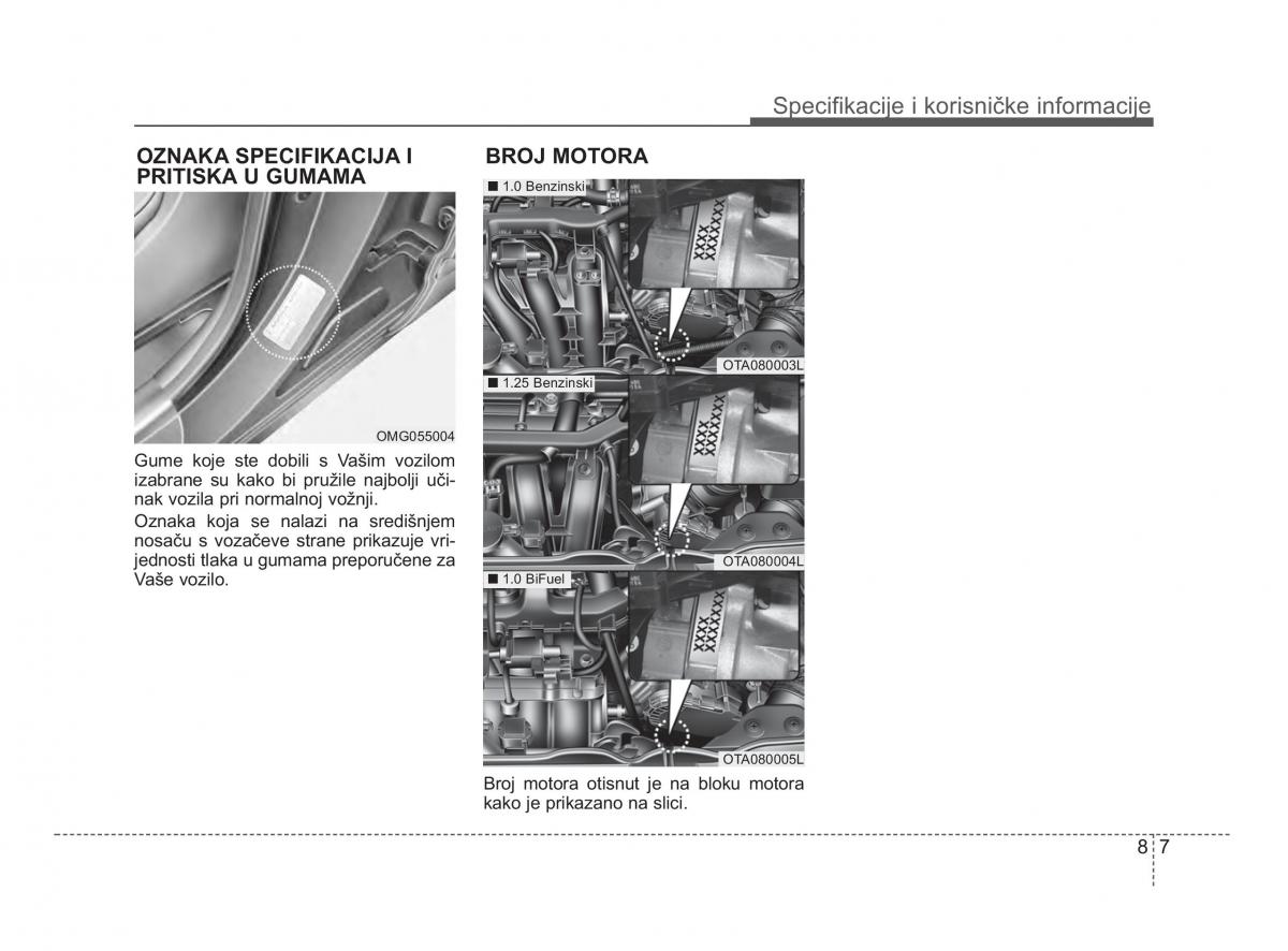 KIA Picanto II 2 vlasnicko uputstvo / page 412