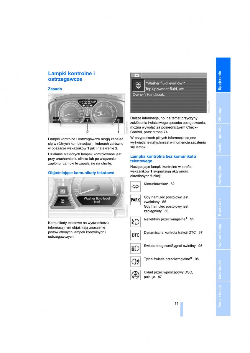 BMW 7 E65 E66 E67 instrukcja obslugi / page 13