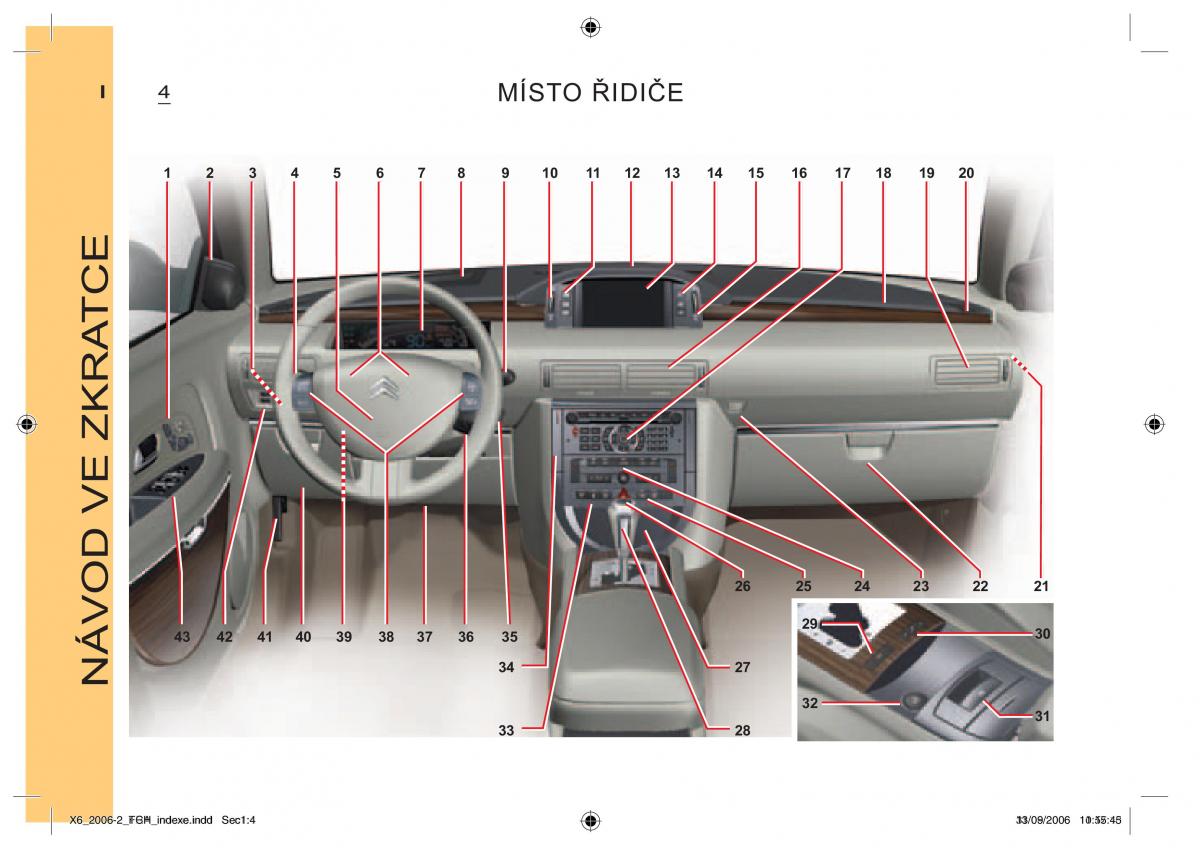 Citroen C6 navod k obsludze / page 8