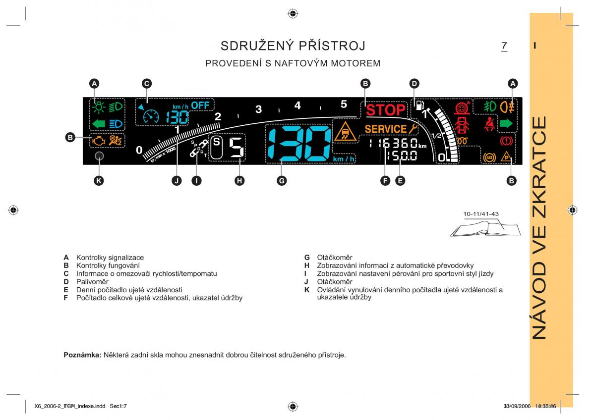 Citroen C6 navod k obsludze / page 11