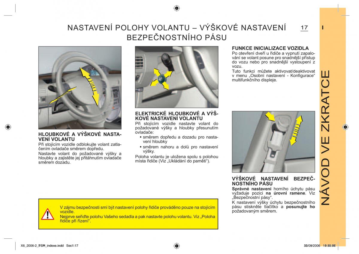 Citroen C6 navod k obsludze / page 21