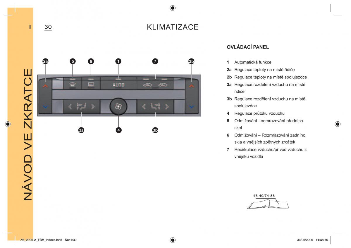 Citroen C6 navod k obsludze / page 34