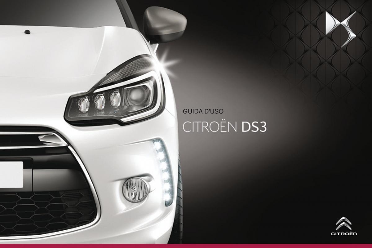 Citroen DS3 manuale del proprietario / page 1