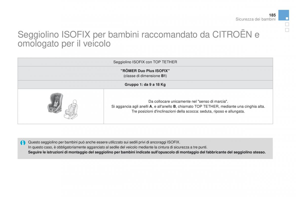 Citroen DS3 manuale del proprietario / page 187