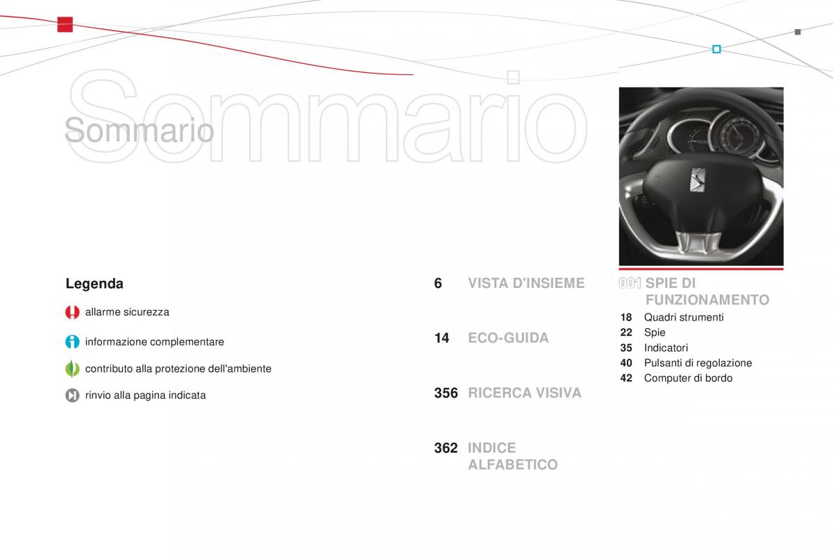 Citroen DS3 manuale del proprietario / page 4