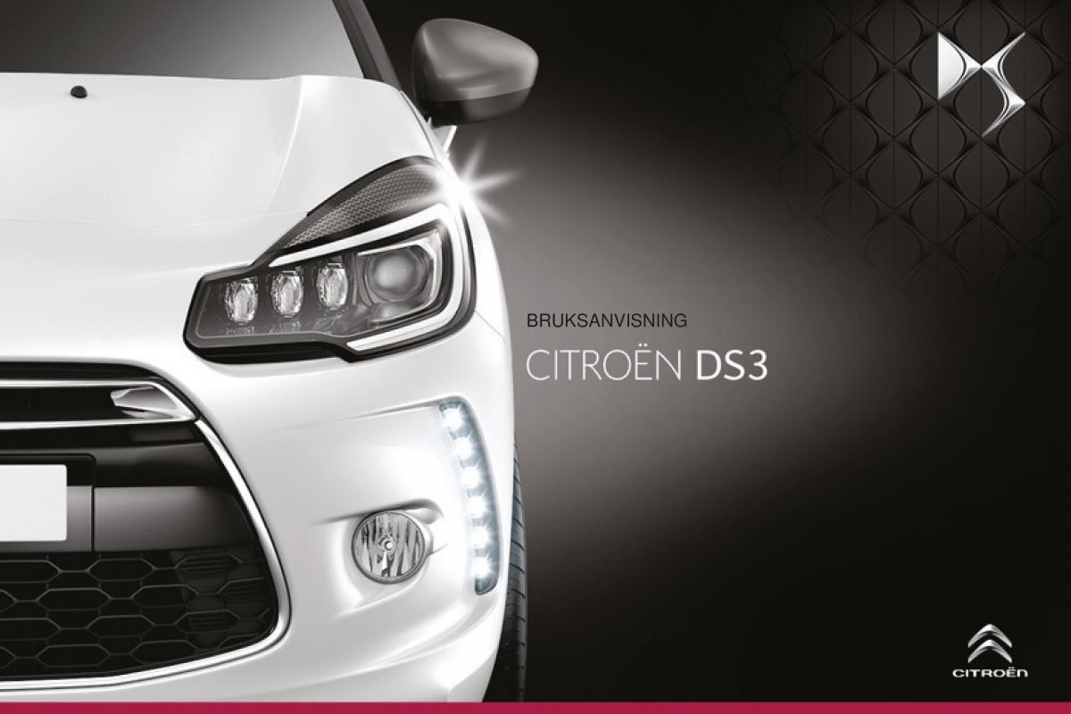 Citroen DS3 bruksanvisningen / page 1