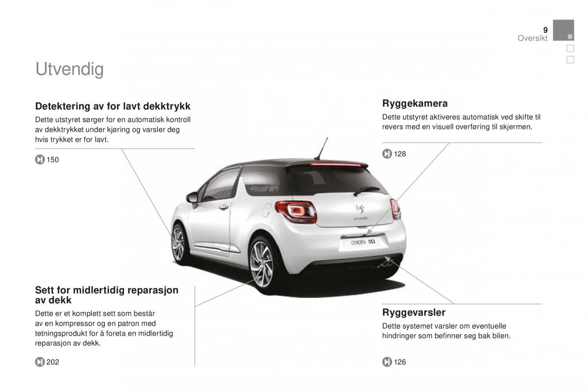 Citroen DS3 bruksanvisningen / page 11