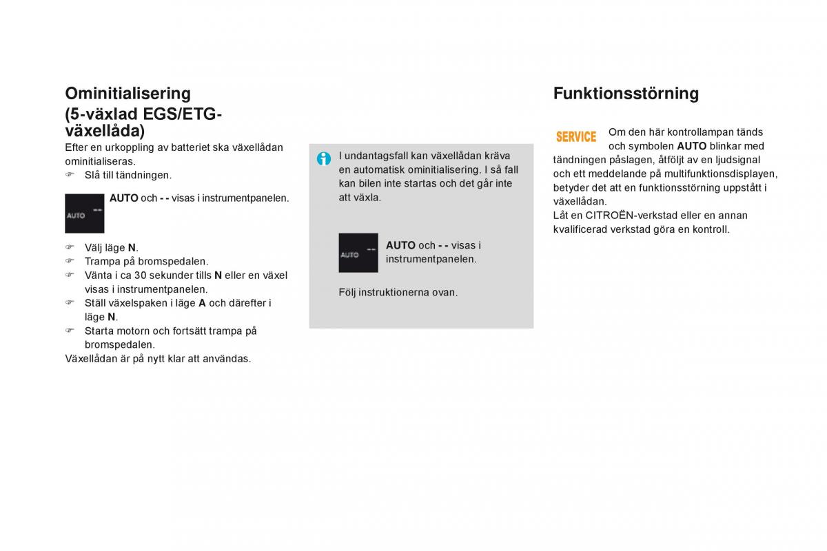 manual Citroen DS3 Citroen DS3 instruktionsbok / page 114