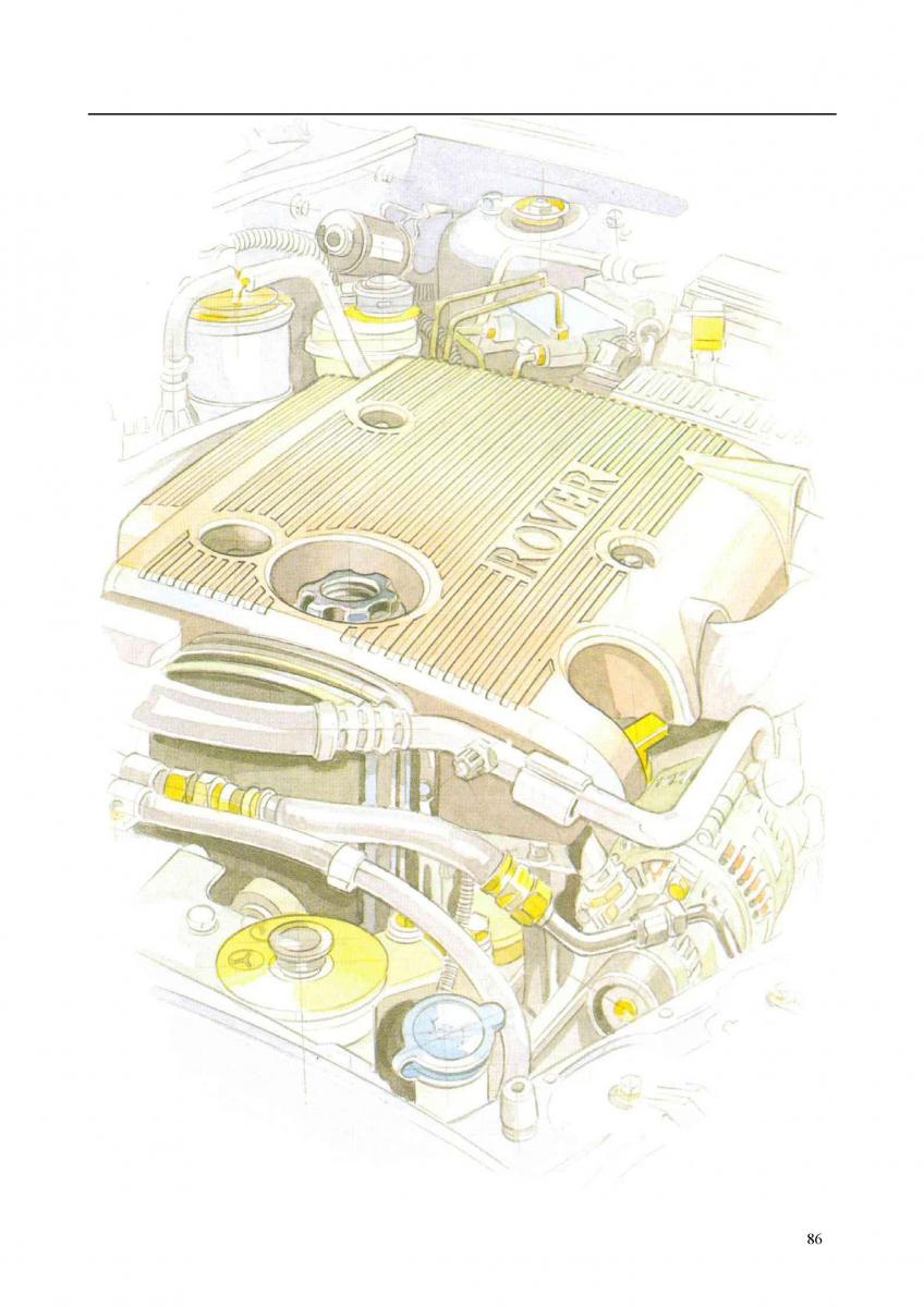 Rover 200 III 3 instrukcja obslugi / page 86