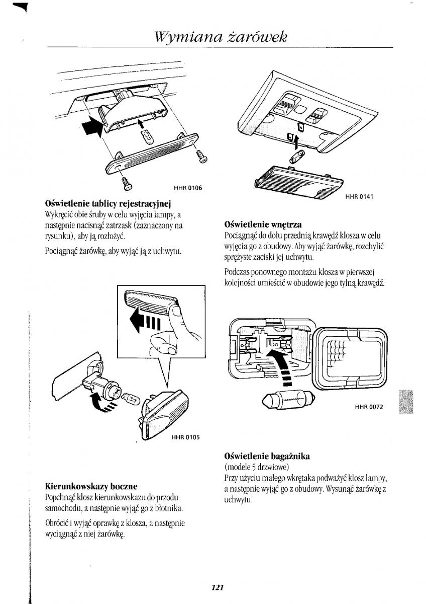 manual  Rover 400 II 2 instrukcja / page 132