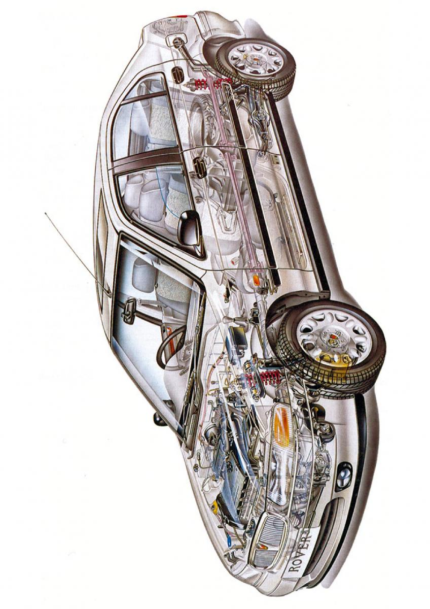 Rover 400 II 2 instrukcja obslugi / page 136