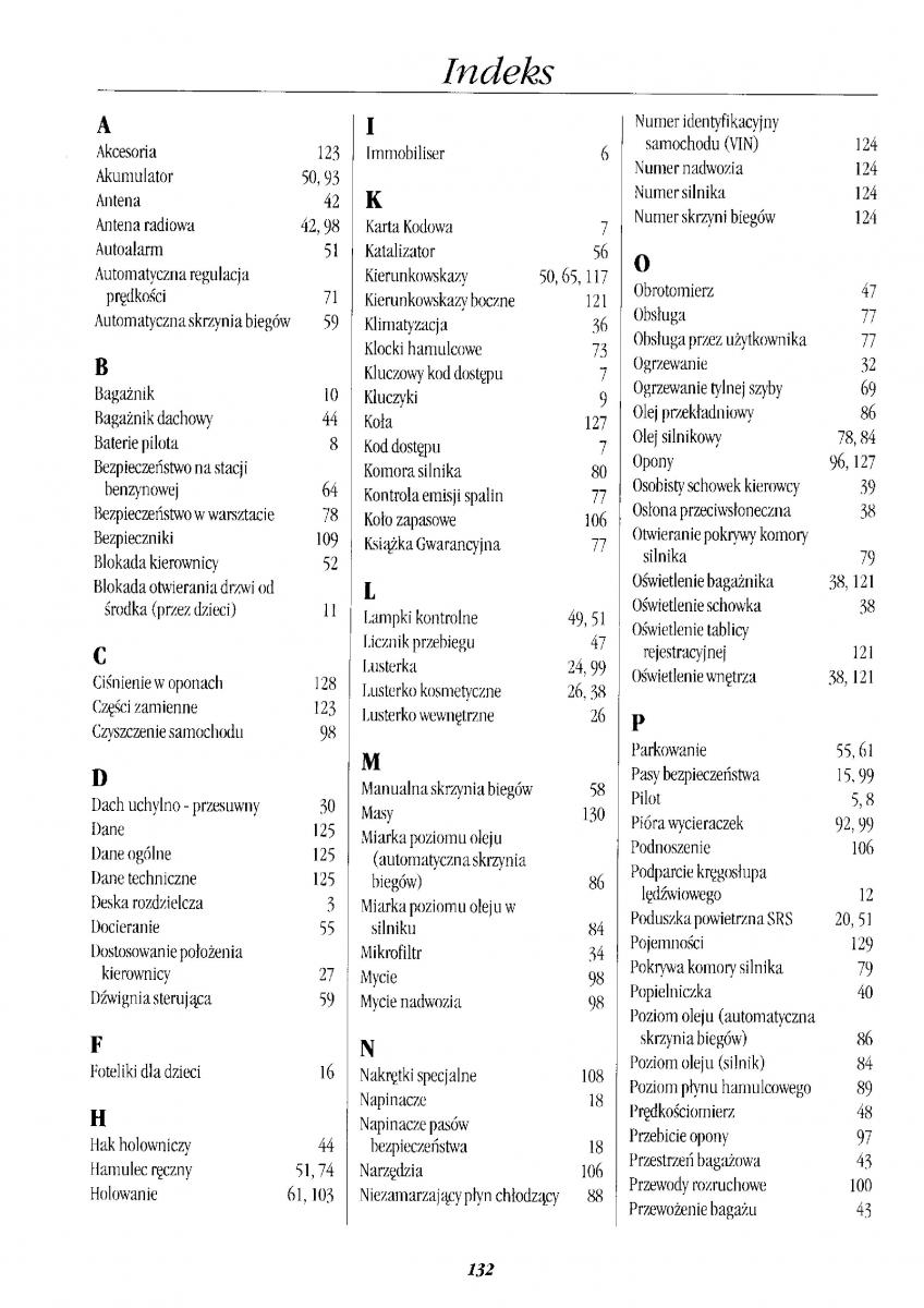 Rover 400 II 2 instrukcja obslugi / page 143