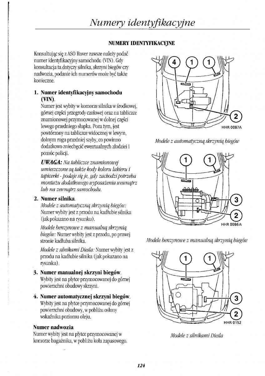 manual  Rover 400 II 2 instrukcja / page 135