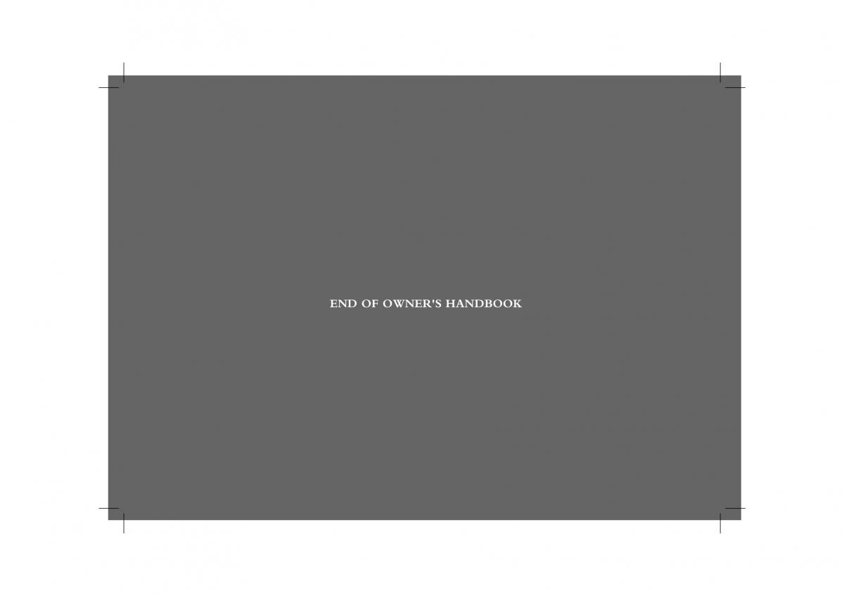 Rover 45 owners manual / page 207