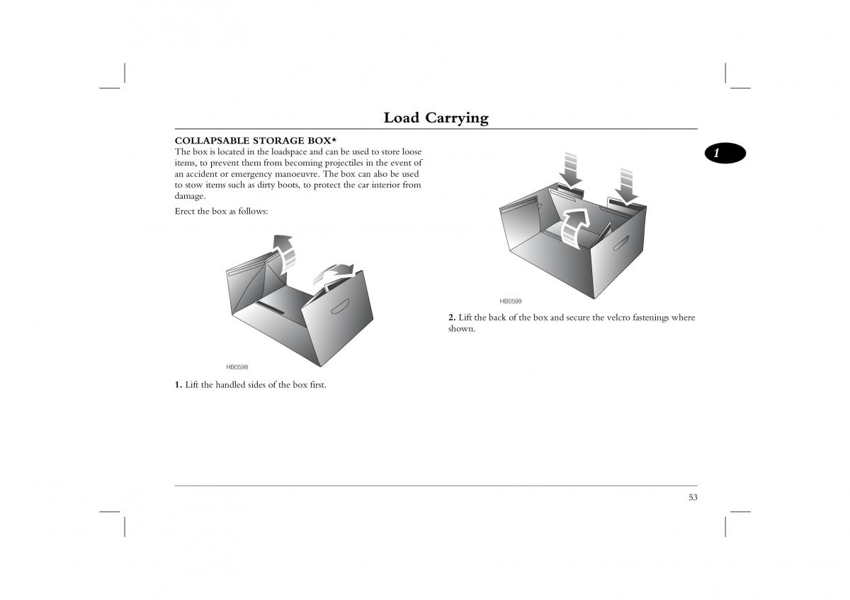 Rover 45 owners manual / page 53