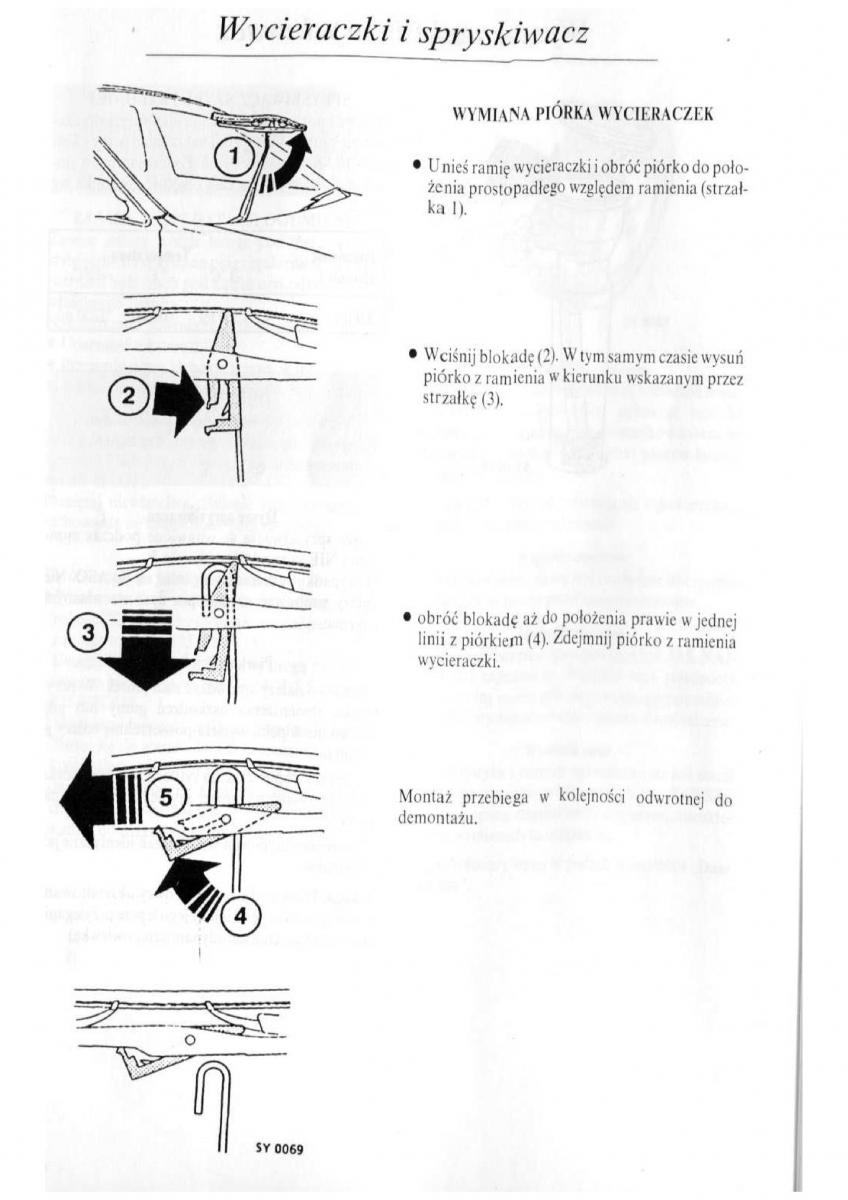 Rover 600 instrukcja obslugi / page 63