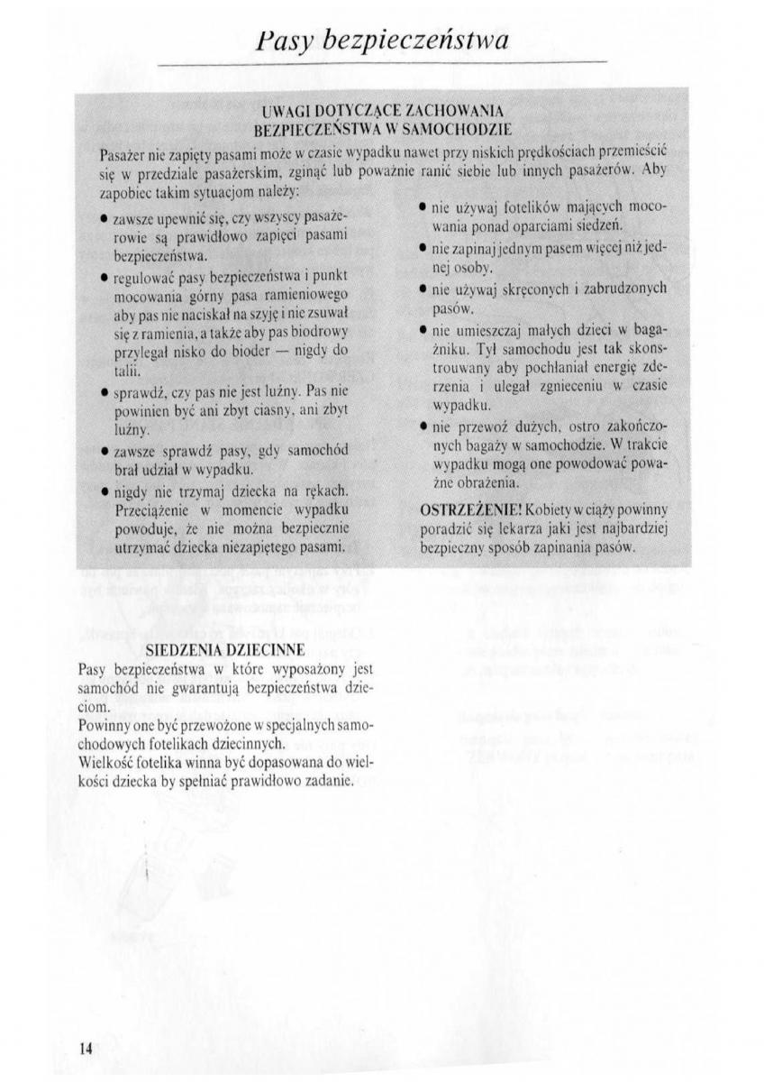 Rover 600 instrukcja obslugi / page 15