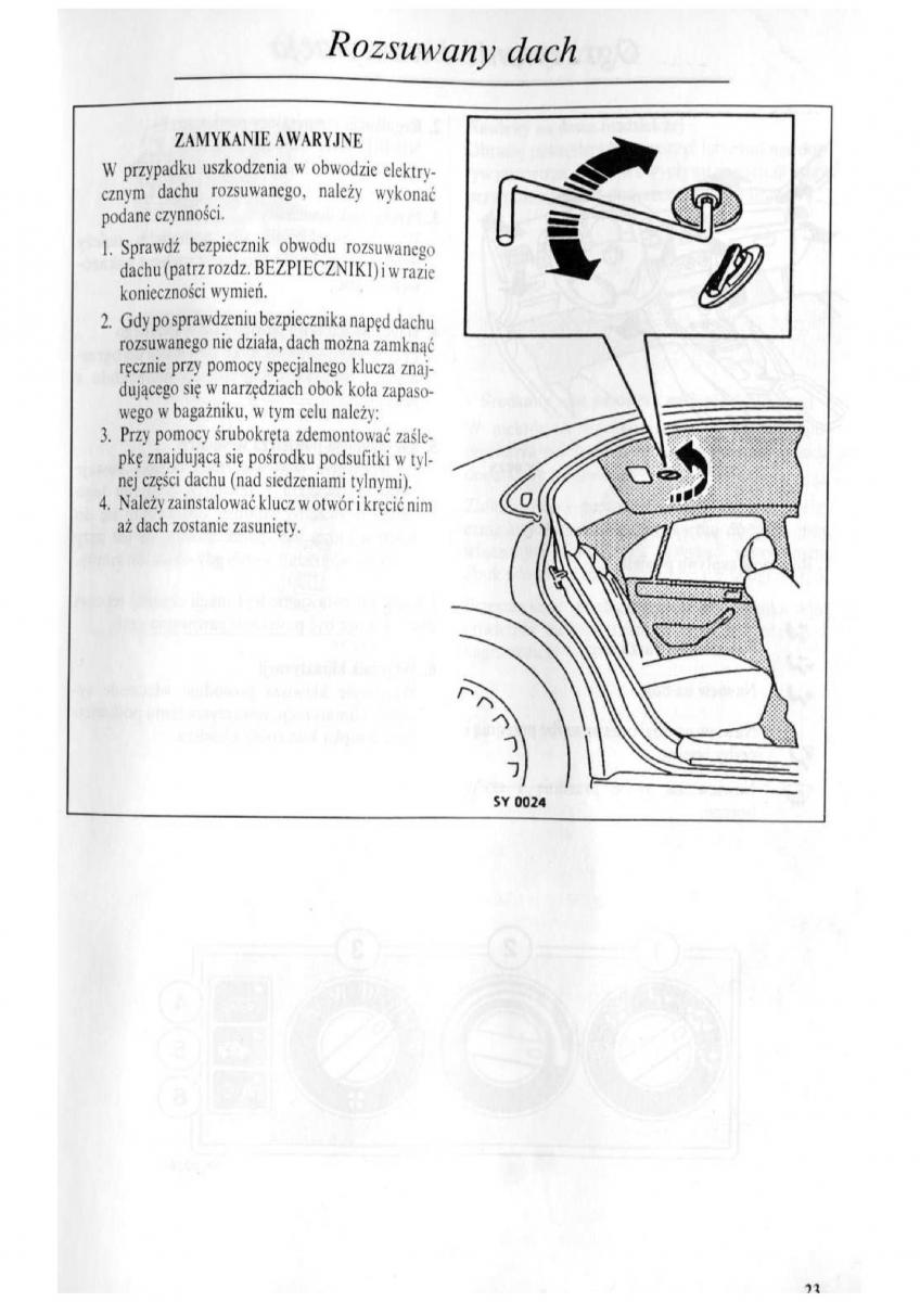 Rover 600 instrukcja obslugi / page 24