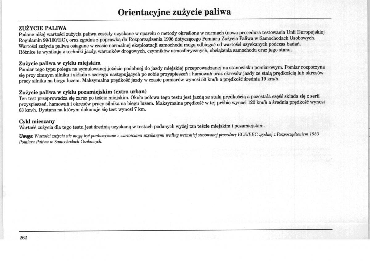 manual  Rover 75 instrukcja / page 262