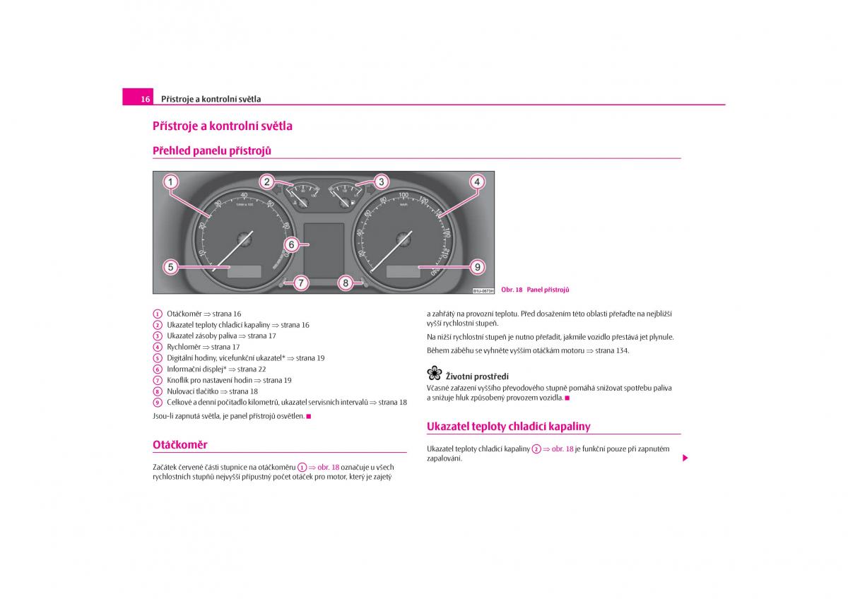 Skoda Octavia I 1 navod k obsludze / page 17