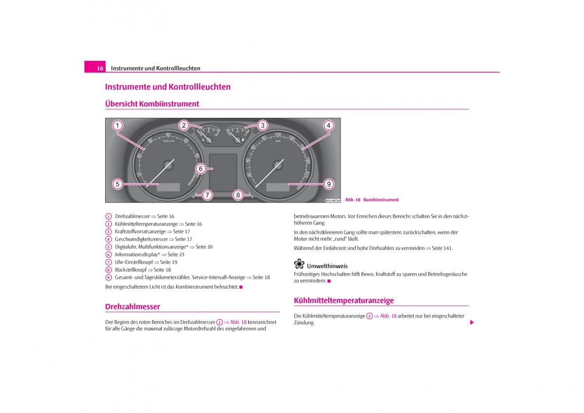 Skoda Octavia I 1 Handbuch / page 17