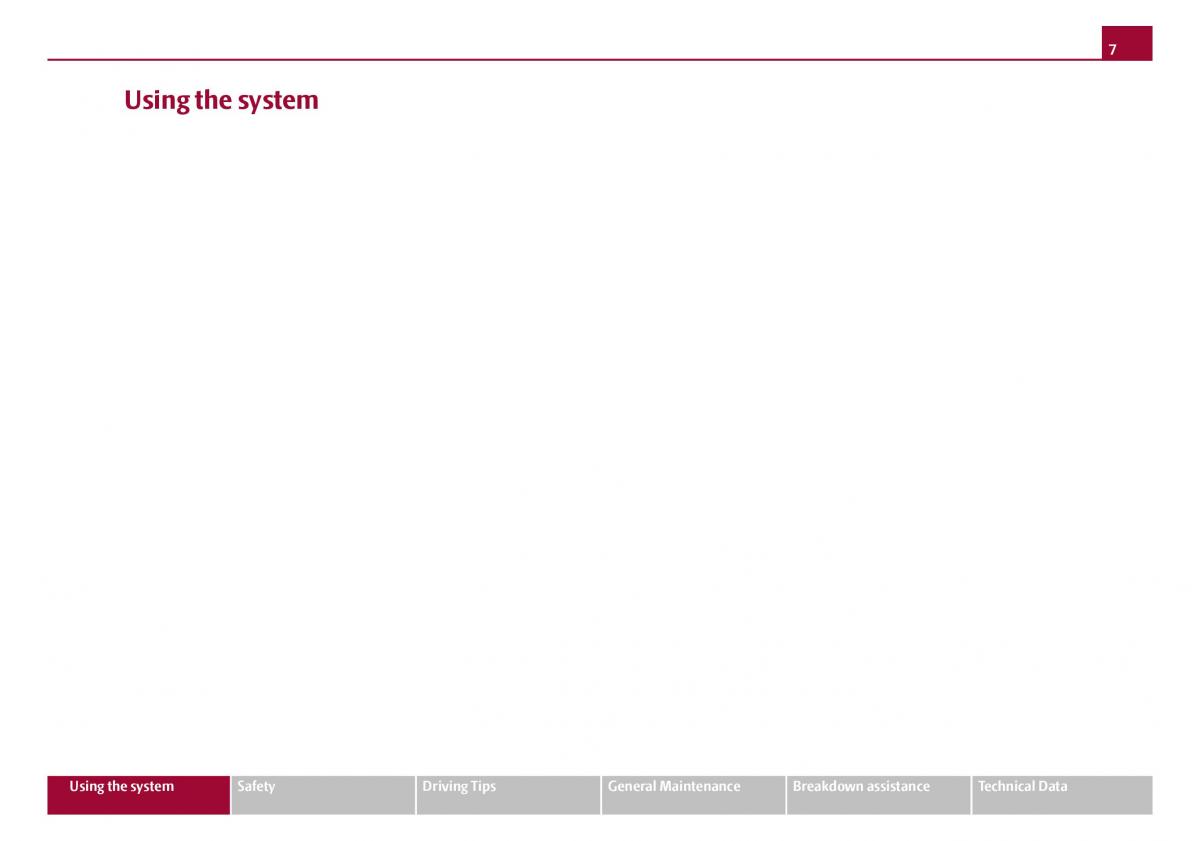 Skoda Octavia I 1 owners manual / page 8