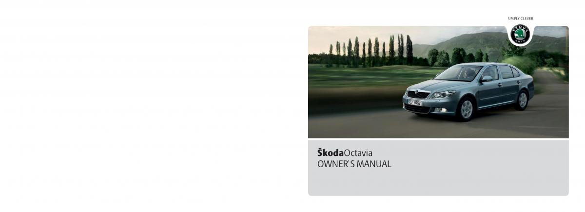 Skoda Octavia I 1 owners manual / page 1